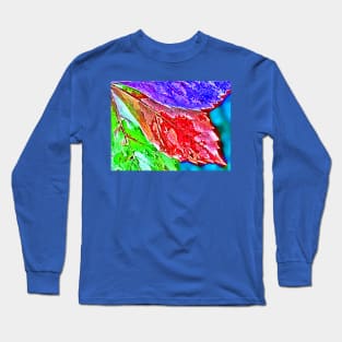 Virginia Creeper Leaves Long Sleeve T-Shirt